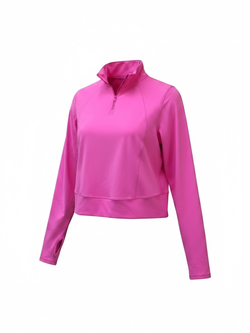 Yogalicious Pink Quarter-Zip Pullover